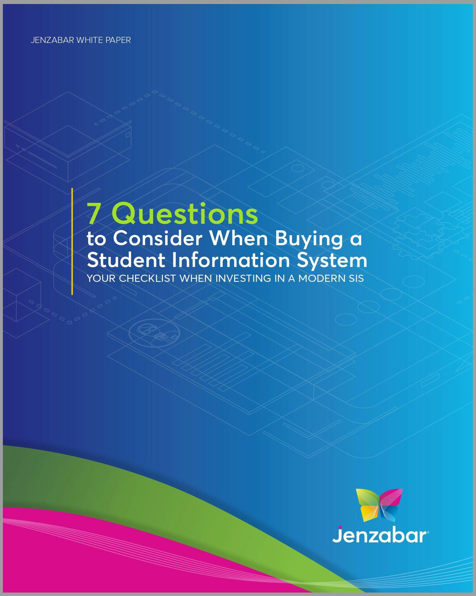 7 Questions to Consider When Buying a Student Information System